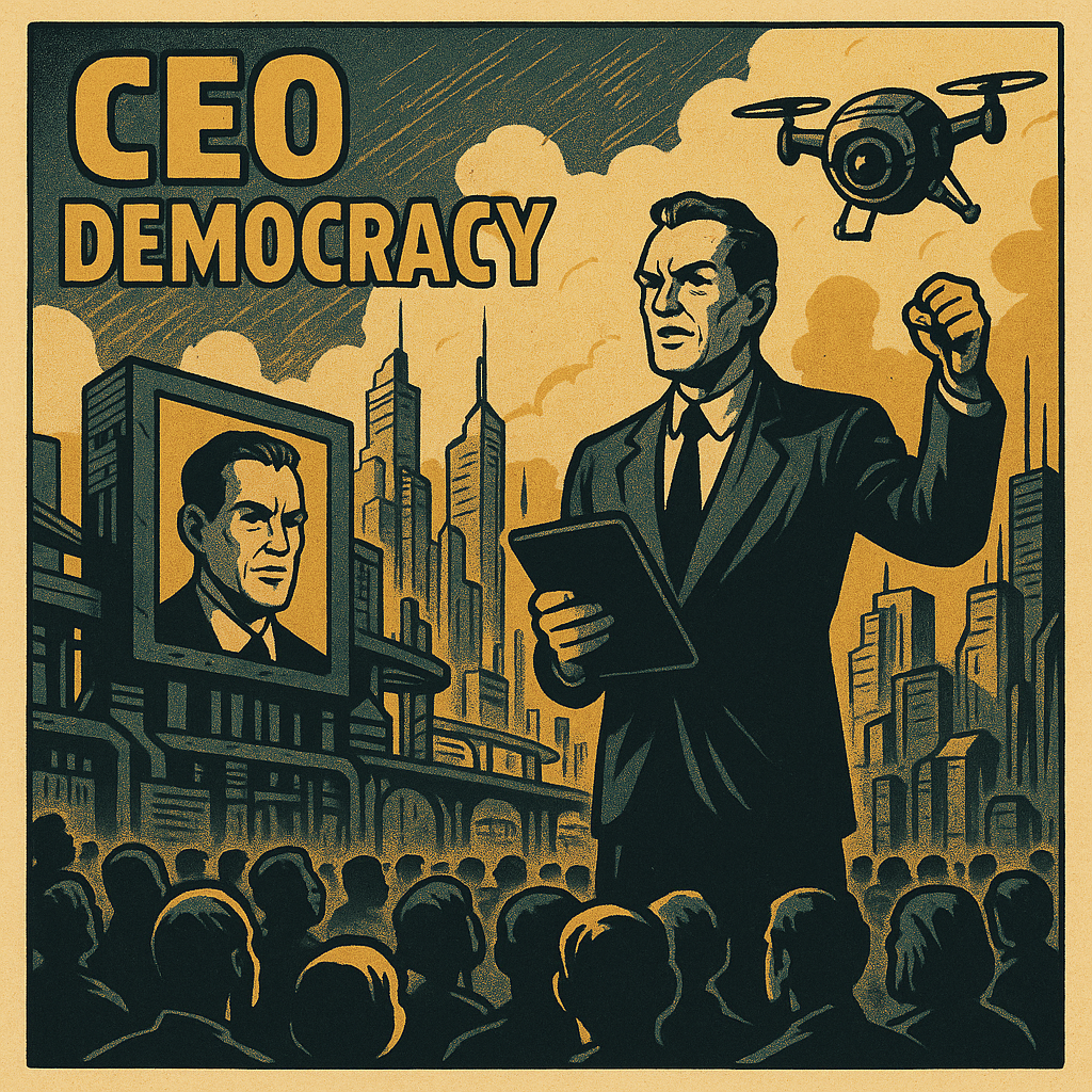 Die sanfte Entmachtung – Vom Mythos des Deep State zur Realität der CEO-Demokratie